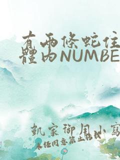 有两条蛇住在我体内NUMBER7