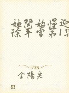 她开始慢迎迎合徐平雪第1集