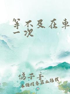 等不及在车里做一次