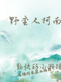 野蛮人柯南小说