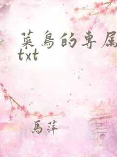 菜鸟的专属大神txt