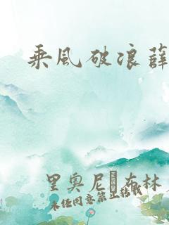 乘风破浪薛家良