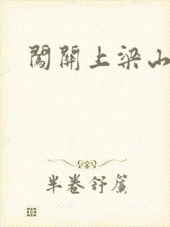 闯关上梁山李颖