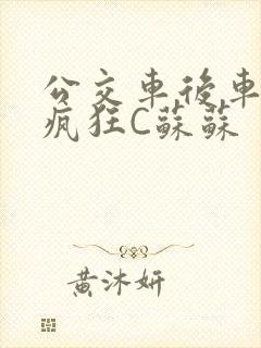 公交车后车座的疯狂C苏苏