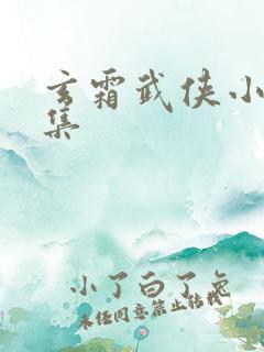 玄霜武侠小说全集