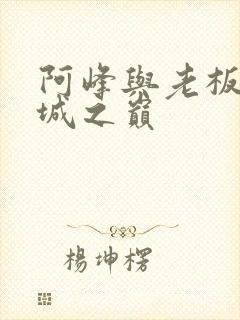 阿峰与老板娘倾城之巅