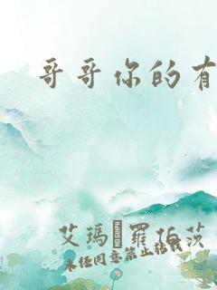 哥哥你的有点大