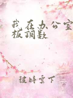 我在办公室被老板调数