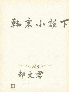 韩寒小说下载