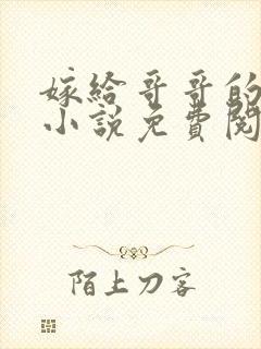 嫁给哥哥的情敌小说免费阅读