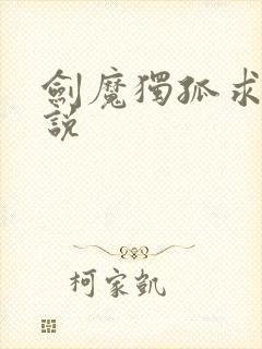 剑魔独孤求败小说