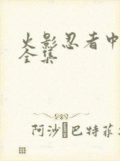 火影忍者中文网全集