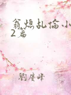 翁熄乩伦小说32篇