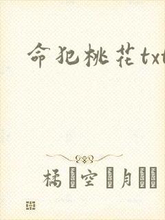 命犯桃花txt