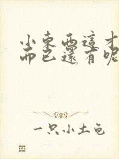 小东西这才一根而已还有呢