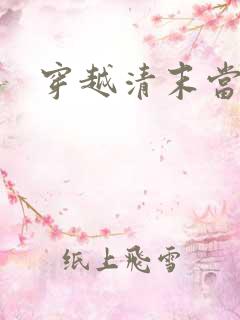 穿越清末当土匪