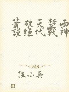 萧破天楚雨馨小说绝代战神