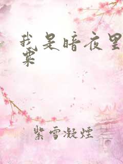 我是暗夜里的罂粟