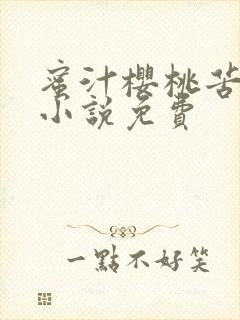 蜜汁樱桃苦咖啡小说免费