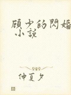 顾少的闪婚宠妻 小说
