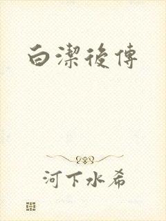 白洁后传