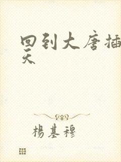 回到大唐插武则天