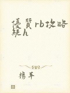 优质rb攻略系统h