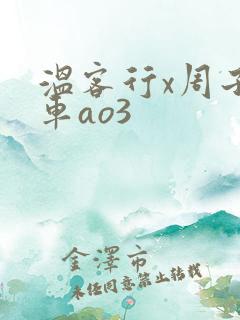 温客行x周子舒车ao3