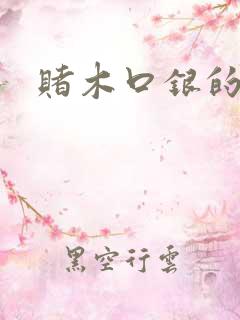 赌木口银的小说