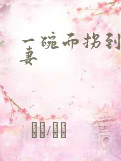 一碗面拐到美艳妻