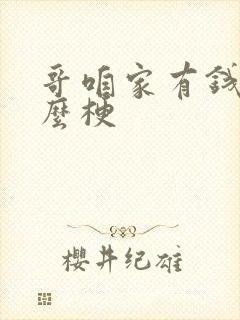 哥咱家有钱了什么梗