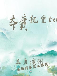 大唐龙皇txt下载