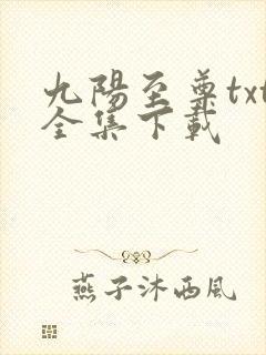 九阳至尊txt全集下载