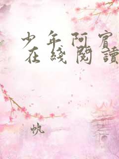 少 年 阿 宾 在 线 阅 读