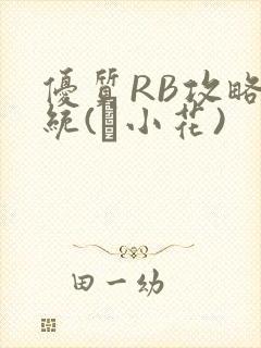 优质RB攻略系统(寀小花)