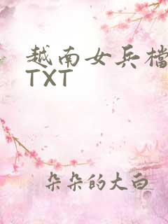 越南女兵档案 TXT