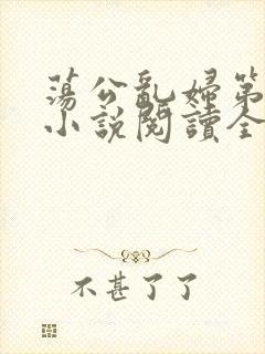 荡公乱妇第1章小说阅读全文