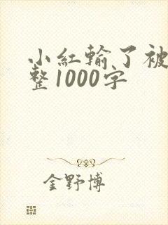 小红输了被小明整1000字