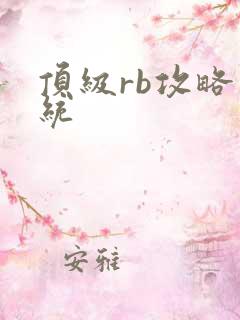 顶级rb攻略系统