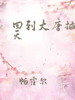 回到大唐插武则天