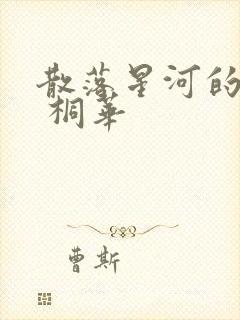 散落星河的记忆 桐华