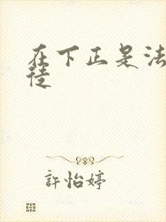 在下正是法外狂徒