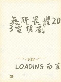 无所畏惧2023电视剧