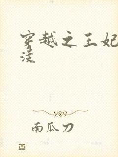 穿越之王妃太冷淡