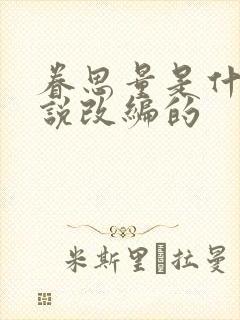 眷思量是什么小说改编的