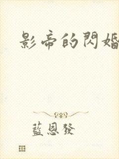 影帝的闪婚妻子