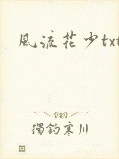 风流花少txt