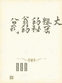 公翁的粗大放进我的秘密