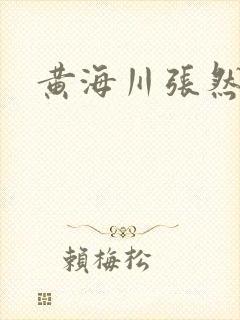 黄海川张然