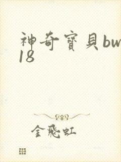 神奇宝贝bw118